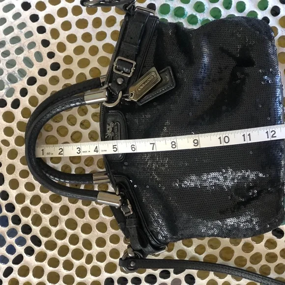 Coach Limited Edition Sequined Handbag, like new condition